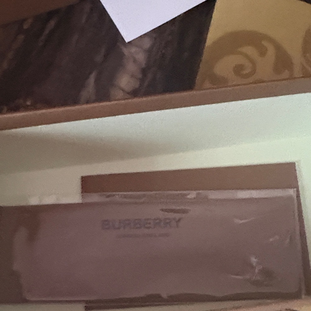 Burberry Clear Crystal Frame Eyeglasses - Picture 5 of 8